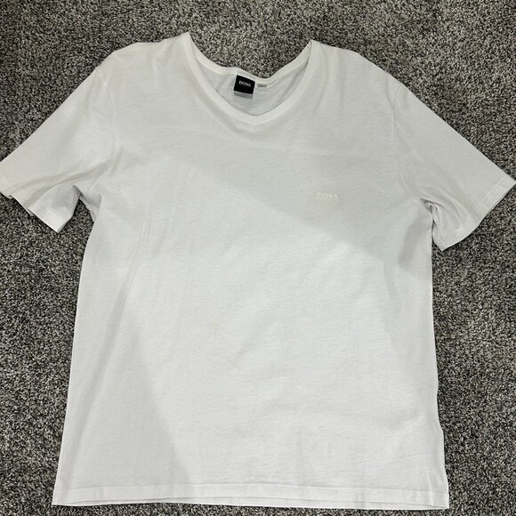 Hugo Boss Other - Men's BOSS White Short Sleeve T-Shirt - Size XXL